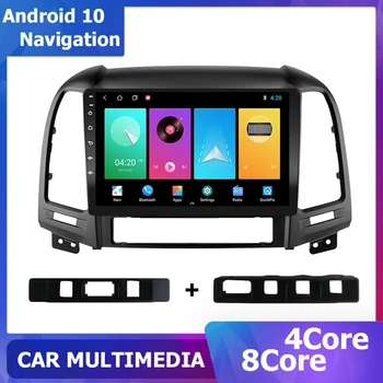 Multimedia Stereo GPS Navigacijos Android 11 Hyundai Santafe 