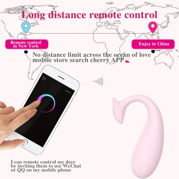 APP Nuotolinio Valdymo Vibracijos Kiaušinių Sekso Žaislai Klitorio Stimuliavimo Vibratorius Seksualinės Žaislai Moterims, G-taško Dildo Suaugusiųjų Intymių Prekių Nuotrauka 0