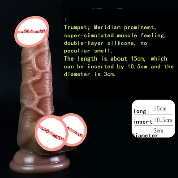 Modeliavimo dvigubai skystu silikonu dildo moterų masturbacija makšties sekso žaislas gėjų sekso žaislai g-taško stimuliacija Analinis kaištis