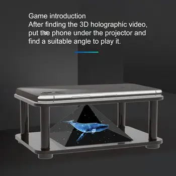3D Holografinio Projekcija Žaislas Naujovišką Plastiko 