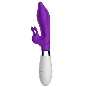 Silikono Rabbit Vibratorius Sekso Žaislas, Skirtas Moters Sukimosi G Spot Suaugusiųjų Žaidimas Produktas, Stiprus, Veržlus Vibratoriai Už Porą Naudoti Dildo Nuotrauka 1