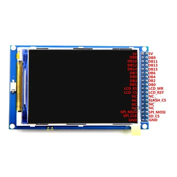 3.5 Colių TFT LCD Ekranas 320 x 480, Spalvotas Ekranas Modulis Suderinamas su Arduino UNO R3 Mega2560 Nuotrauka 3