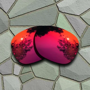 Raudonųjų Apelsinų ir Violetinė Raudona Akiniai nuo saulės, Poliarizuoti Pakeitimas Objektyvai už Oakley Garage Rock Nuotrauka 1