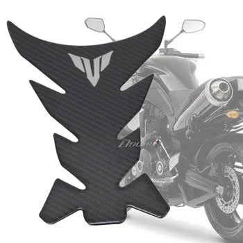 Naujų motociklų 3D anglies pluošto bakas žuvų kaulų apdailos lipdukai Tinka Už YAMAHA FZ1 FZ6 FZ8 FAZER FJR1300 XJR1200 XJR1300 Nuotrauka 0
