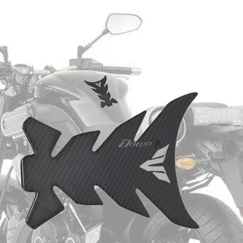 Naujų motociklų 3D anglies pluošto bakas žuvų kaulų apdailos lipdukai Tinka Už YAMAHA FZ1 FZ6 FZ8 FAZER FJR1300 XJR1200 XJR1300 Nuotrauka 1