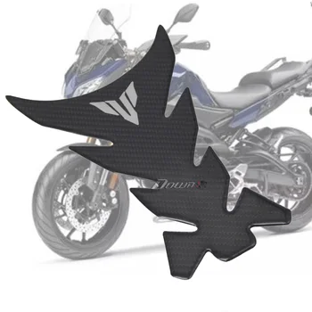 Naujų motociklų 3D anglies pluošto bakas žuvų kaulų apdailos lipdukai Tinka Už YAMAHA FZ1 FZ6 FZ8 FAZER FJR1300 XJR1200 XJR1300 Nuotrauka 3