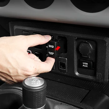 Toyota FJ Cruiser Stumti Išjungti Mygtukas LED Lightbar Rūko Šviesos diodų (LED) OEM Replacement Stumkite Jungiklį Apdailos Reikmenys Nuotrauka 2