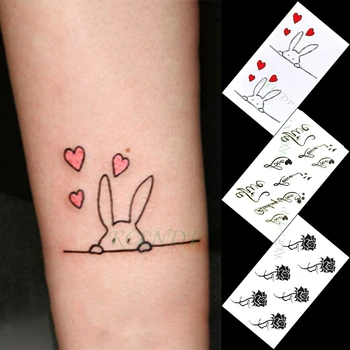 Atsparus vandeniui Laikina Tatuiruotė Lipdukas biocheminiai simbolis sun moon laiškas mažų tatto 