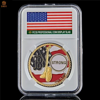 2013 m. JAV Stiprus Maratonas JAV Pasaulio Prekybos Centro 911 Atakos Aukso Žetoną, Proginių Monetų Kolekciją W/PCCB Turėtojas
