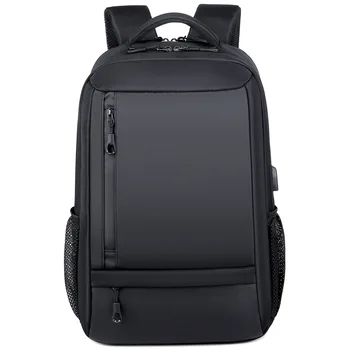 CFUN YA Vyrų USB Įkrovimo Laptop Backpack 15.6 colių Multifunkcinis Aukštosios Mokyklos Studentė Kuprinė Vyrų Kelionių Verslo Krepšys Nuotrauka 5