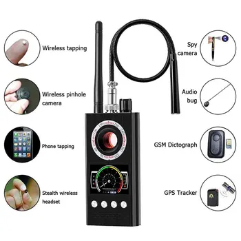 Anti Spy Belaidžio RD ryšio Signalų Detektorius Re: GSM GPS Tracker Paslėpta Kamera slapto pasiklausymo Įrenginys Karinės Professional 